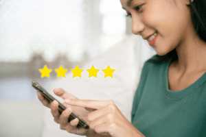 Customer 5-star review